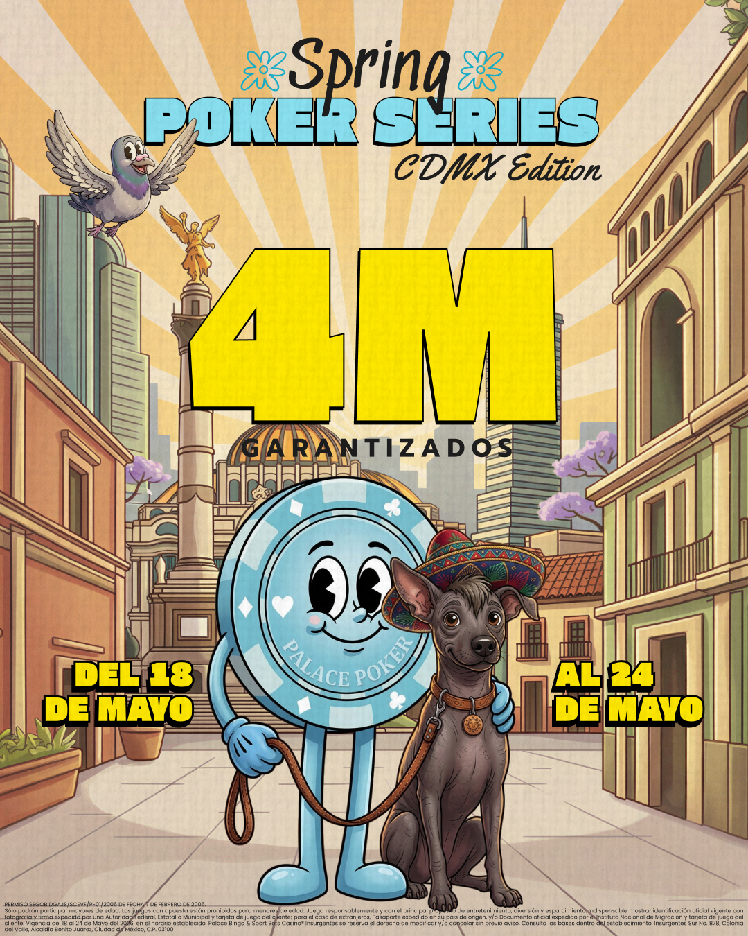 Spring Poker Series CDMX Edition 4M GTD