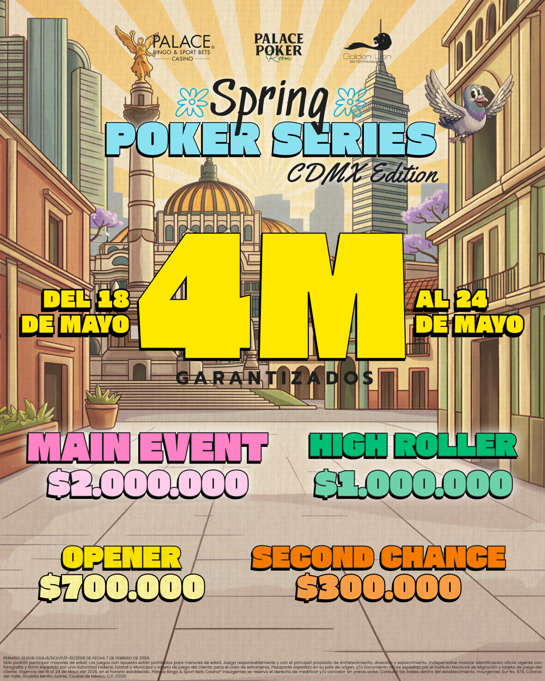 Spring Poker Series CDMX - Torneos