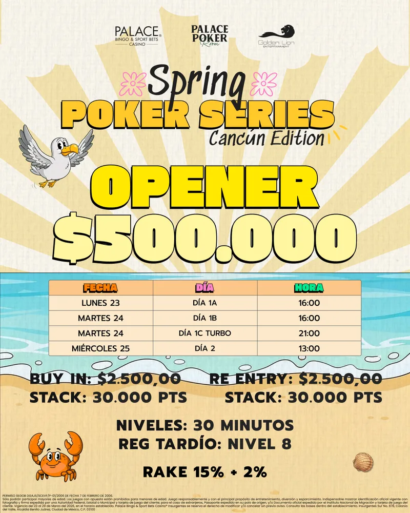 Opener $500,000 GTD